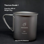 Meteorite Ti Mug 450 Ml.