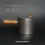 Meteorite Ti Tea & Coffee Pot 580 ml.