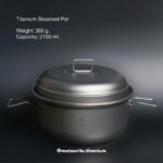 Meteorite Ti Steamer 2100 ml.