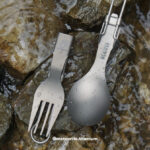 Meteorite Ti Fold Fork & Spoon